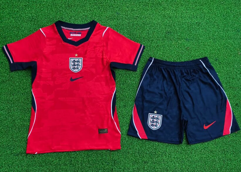 Kids-England 2026 World Cup Away Soccer Jersey(Player)